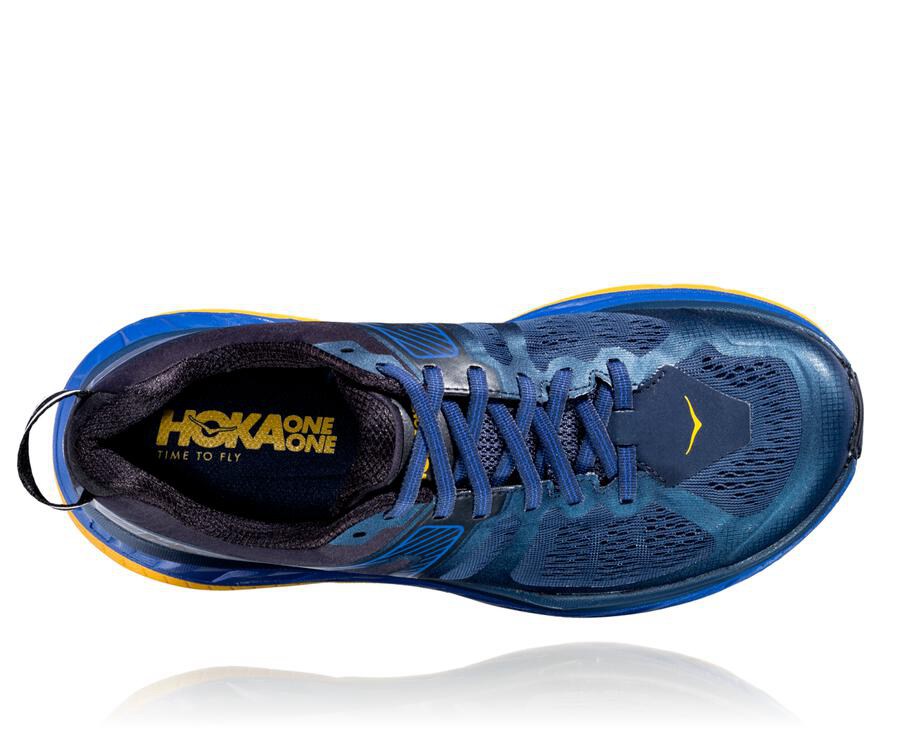 Hoka One One Trainers Mens Navy - Stinson ATR 5 - 34568YSGV